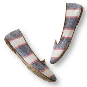 Splendid Cannes Flats Red Blue Size 8